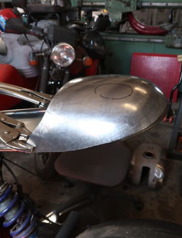Foto k článku Honda Hornet cafe racer